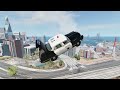 Cars vs Giant Bulge – BeamNG Drive