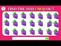 FIND THE ODD ONE OUT | Emoji Quiz | Can you find ODD emoji in 10 seconds?