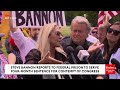 'Look At The Two-Tiered Justice System!': Marjorie Taylor Greene Decries Bannon Prison Sentence