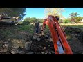 Napa Pond and Ditch Cleanup Day 2 with the Kubota U17