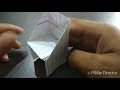 How to make paper chair (origami)