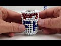 SpaceX Falcon Heavy made of Magnetic Balls | Magnetic Games