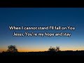 Chris Tomlin / Matt Maher - Lord I Need You - Instrumental with lyrics