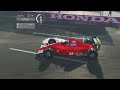 Alain Prost free practice in rain Phoenix 1990 (Assetto Corsa)