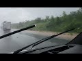 Massive flooding ,Hwy 407 in Burlington