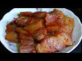 Easy Fried Pork Belly with Salt Recipe