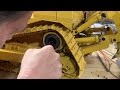 Don’t blame the rocks. Repairing dozer drive. Rc construction. Shop time. Rc trucks/Rc bulldozer