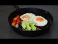 Simple Breakfast: Eggs, Tomatoes & Avocado | Breakfast Episode 1