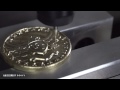 Machined Brass Coin: 3D Finishing Plane in SprutCAM!