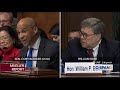 Senator Booker Questions AG Barr in Judiciary Committee