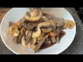Black Pepper Beef with Mushrooms