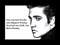 Elvis Presley:  A short biography of the King of Rock and Roll in under two minutes.