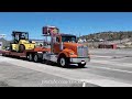 Truck Drivers of Trucks USA, high desert Highway 93 Arizona, Truck Spotting USA