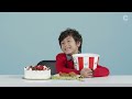 Christmas Foods | American Kids Try Food from Around the World - Ep 10 | Kids Try | Cut