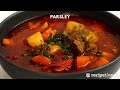 Hungarian Goulash (beef stew-soup)