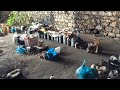 Homeless camp. Faro Portugal. Where they brew there own wine !