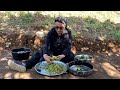 Cooking in nature: stuffed grape leaves