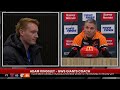 Kingsley talks through tough away win 📈 | GWS Press Conference | Fox Footy