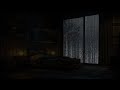 RAIN at Night to Sleep Instantly - Deep Sleep with Rain Sound on roof, Relax , ASMR