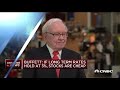 Buffett: I would buy the S&P 500 in a second