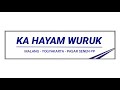 Announcement Kereta Api Hayam Wuruk II FIKSI