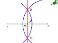 Geometry - Constructions 3 - Perpendicular Bisectors