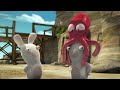 ¡Rabbids a pleno rendimiento para las vacaciones! | Rabbids La Invasión | Dibujos animados