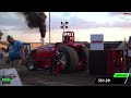 Tractor Pulling 2024: Pro Stock Tractors: Shipshewana Summer Nationals friday session. PPL.