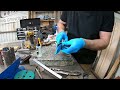Making A Stainless Steel San Mai Bushcraft Knife