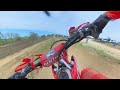 Insane Pass For The Lead 2024 Honda crf250r Wide Open in Schoolboy 2