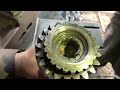 How to Repair Gear Main Shaft Bearing Size | Restoration Gear input-shaft