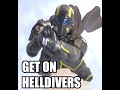 HELLDIVERS 2 Animation - Get On #memes #gaming #helldivers2 #blender