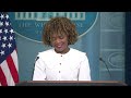 LIVE: White House press briefing