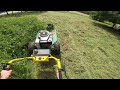 Shopmade Brush Mower in action