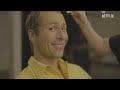 Glen Powell's Hair Chair Transformation | Hit Man | Netflix