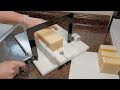 Making Triple Butter Bar Soap