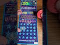$60 in Texas Lottery tickets. How did it go, watch, and see.