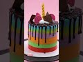 Making Rainbow Cake 🌈 #cake #shortvideo #shorts