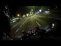 First  Ride At Night BMW k1200RS