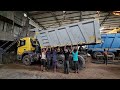 Bharat benz tipper load body work assam Guwahati repairing videos