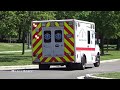 Chicago Fire Dept Engine 120 & Ambulance 72 (Spare) Responding