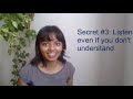 Secrets to improve your listening skills in English #fluentEnglish