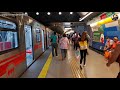 Metro de Santiago - Nuevos trenes ALSTOM NS-16 en sus primeros días de funcionamiento en la Línea 5