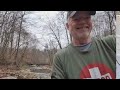 Gold Prospecting  - Pennsylvania Creek - Tons of Quartz and Blacksand - 1/8