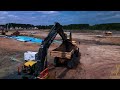 🟡Volvo Excavators and Komatsu Dozers building homes @GlobalVolvoCE @KomatsuNorthAmerica