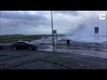 Giant Waves In New Brighton During Storm Eleanor