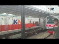 Moment Lokomotif Vintage & Double Loko!!! Aktivitas KAJJ & KRL Commuter line di Stasiun Jatinegara