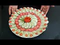 30 Beautiful vegetable Salad creates in plate step by step