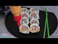 How to Make Spicy Crab Roll (Spicy Kani Roll Sushi)