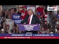 Trump Live | Trump Rally In Harrisburg | Trump Speech | Trump News | US News | US Elections | N18G